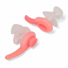 Speedo Biofuse Aquatic Earplugs (Clear Orange)